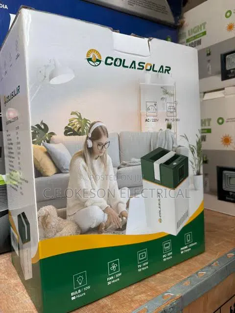 1kwh Cola Solar Generator Much Available