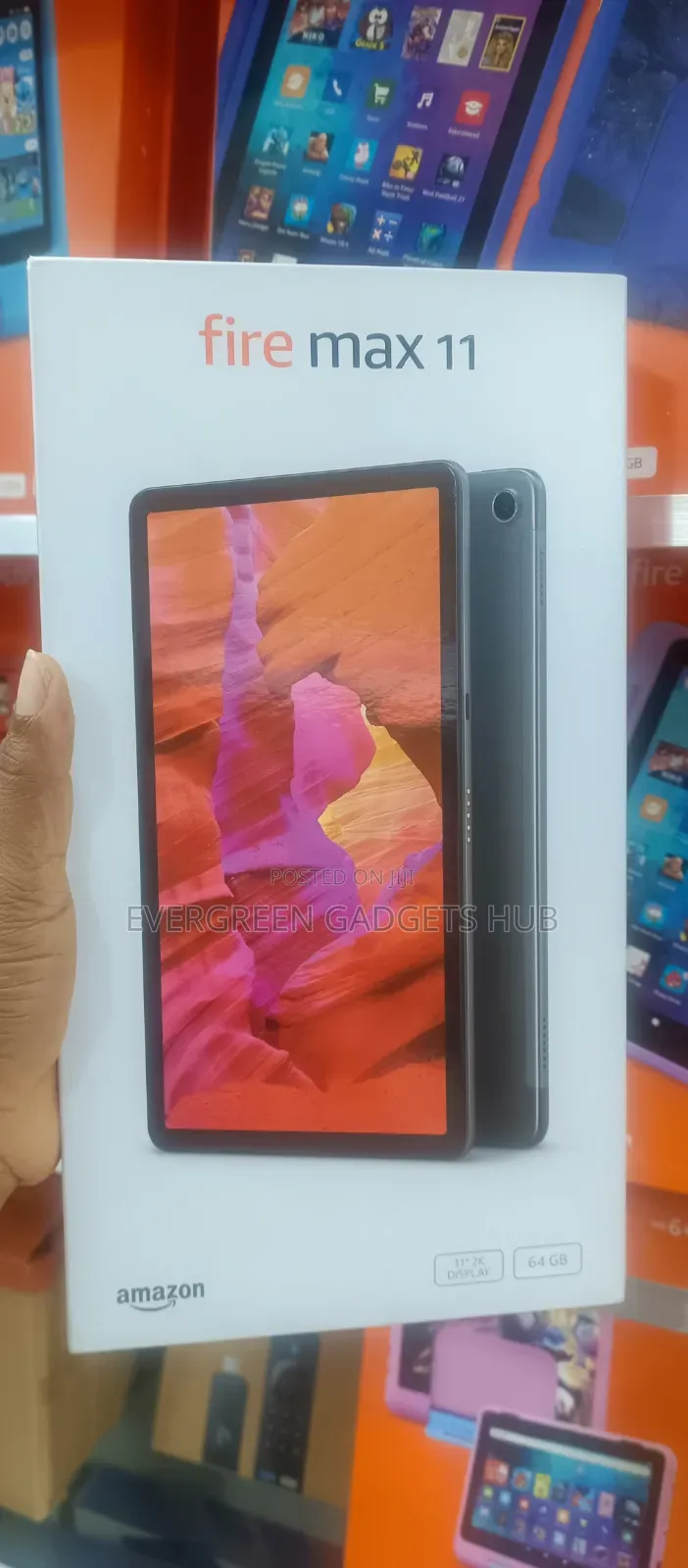 New Amazon Fire Max 11 64 GB Black