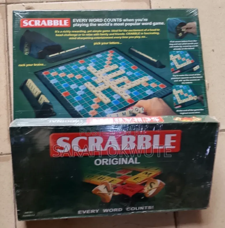 Scrabble Words Mat Game