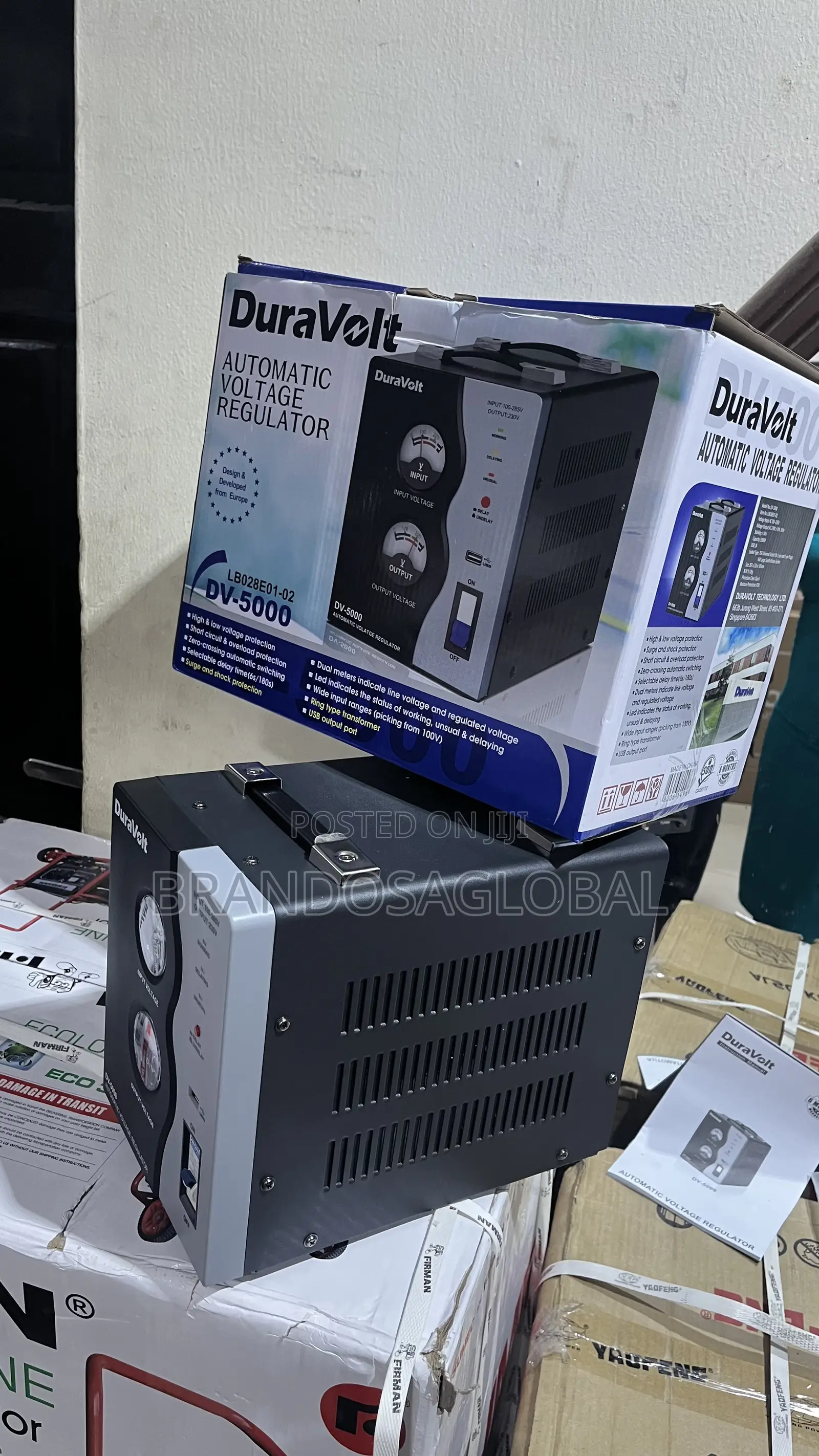 Duravolt Automatic Voltage Regulator Dv-5000[Lb028e01-02]Efficient
