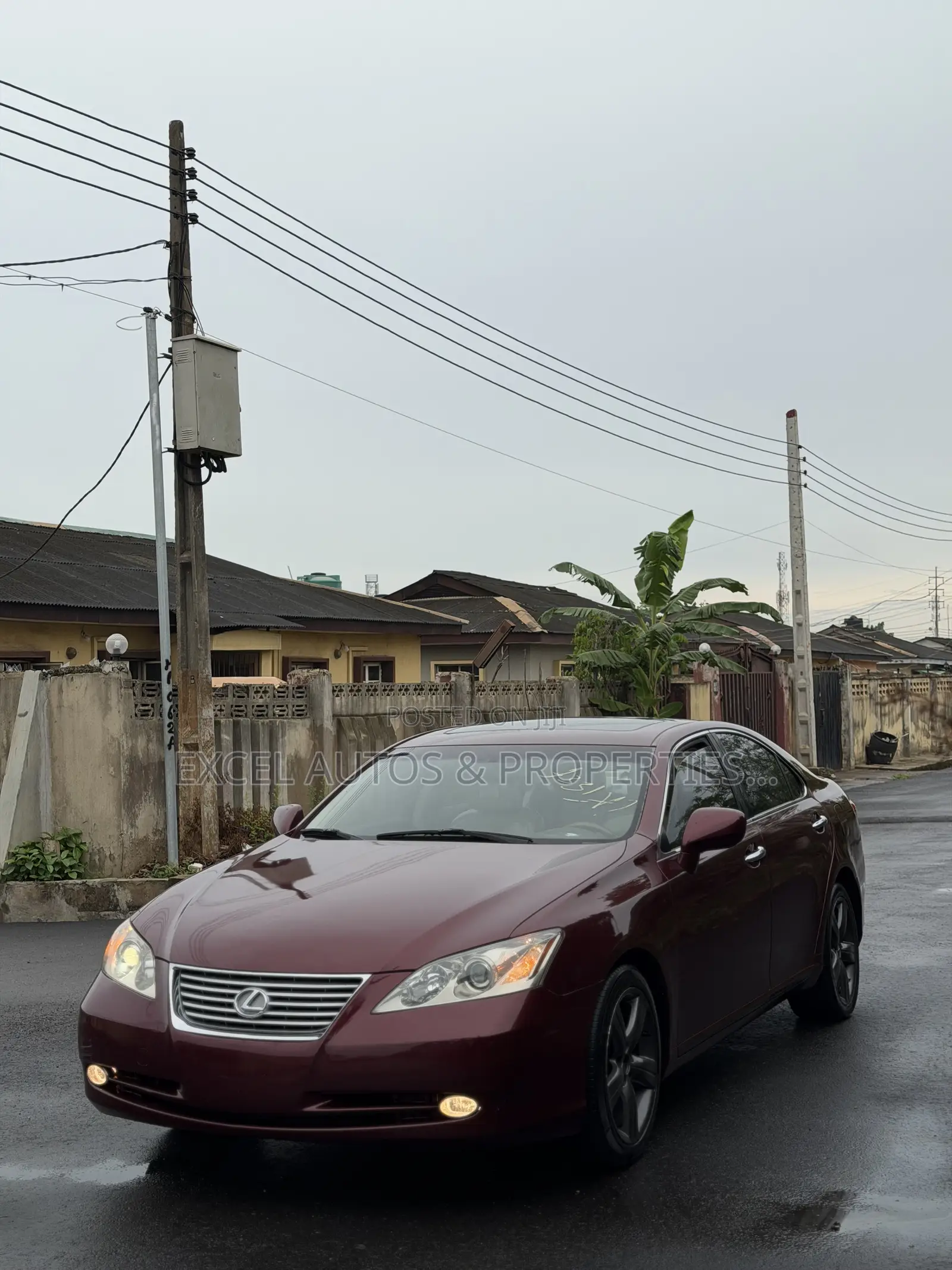Lexus ES 2008 Red