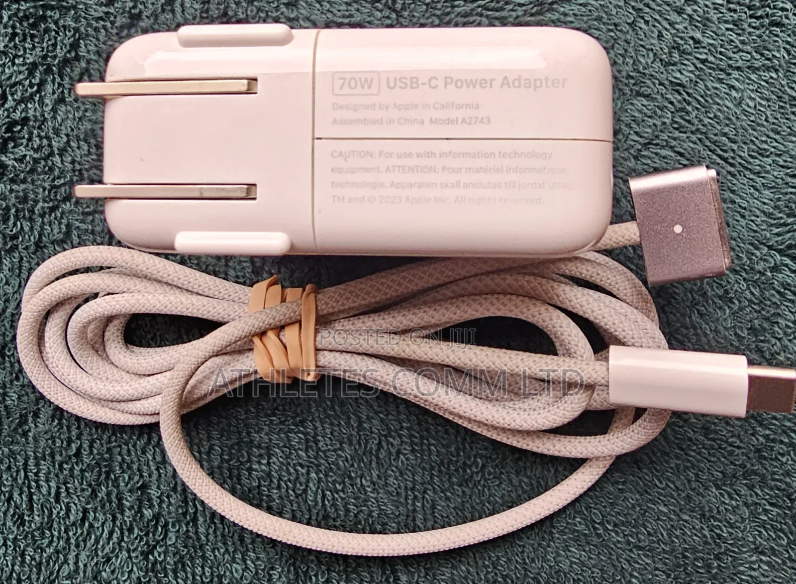 Macbook Charger 70w With Magsafe 3 Cable