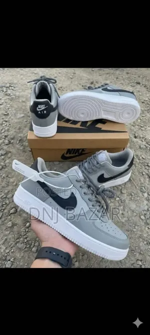 Nike Air Force 1 '07 - Court Vision Low - Wolf Grey / Light Smoke Grey