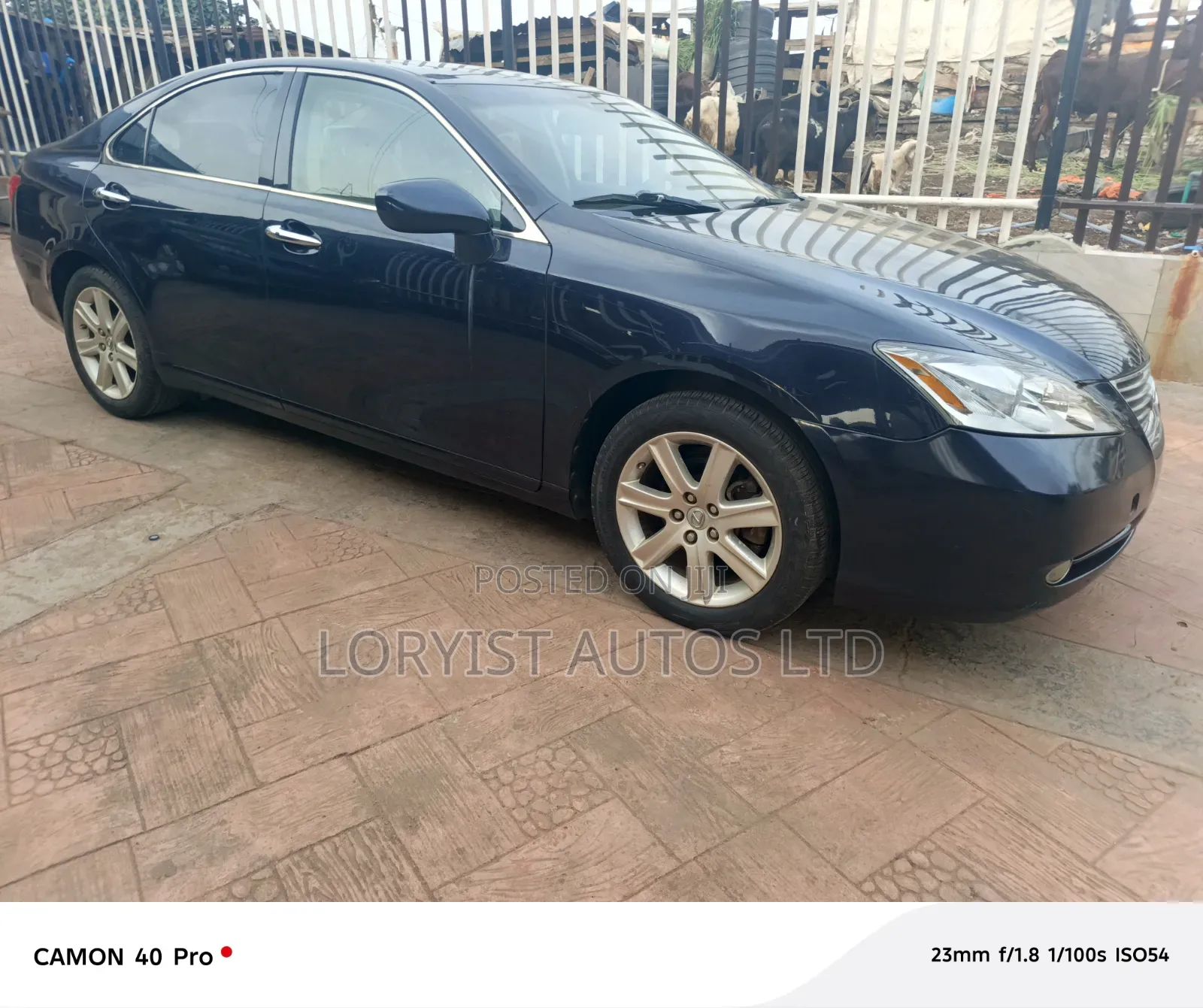 Lexus ES 350 2009 Blue