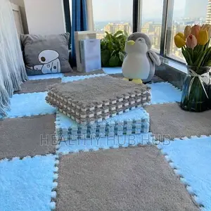 Interlocking Carpet Tiles No Glue or Tools Needed
