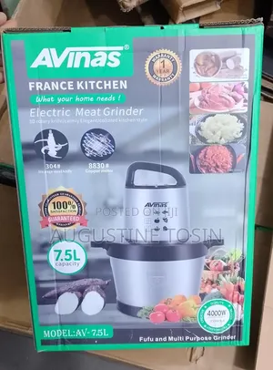 Avinas 7.5l Yam Pounder and Multiple Purpose Machine
