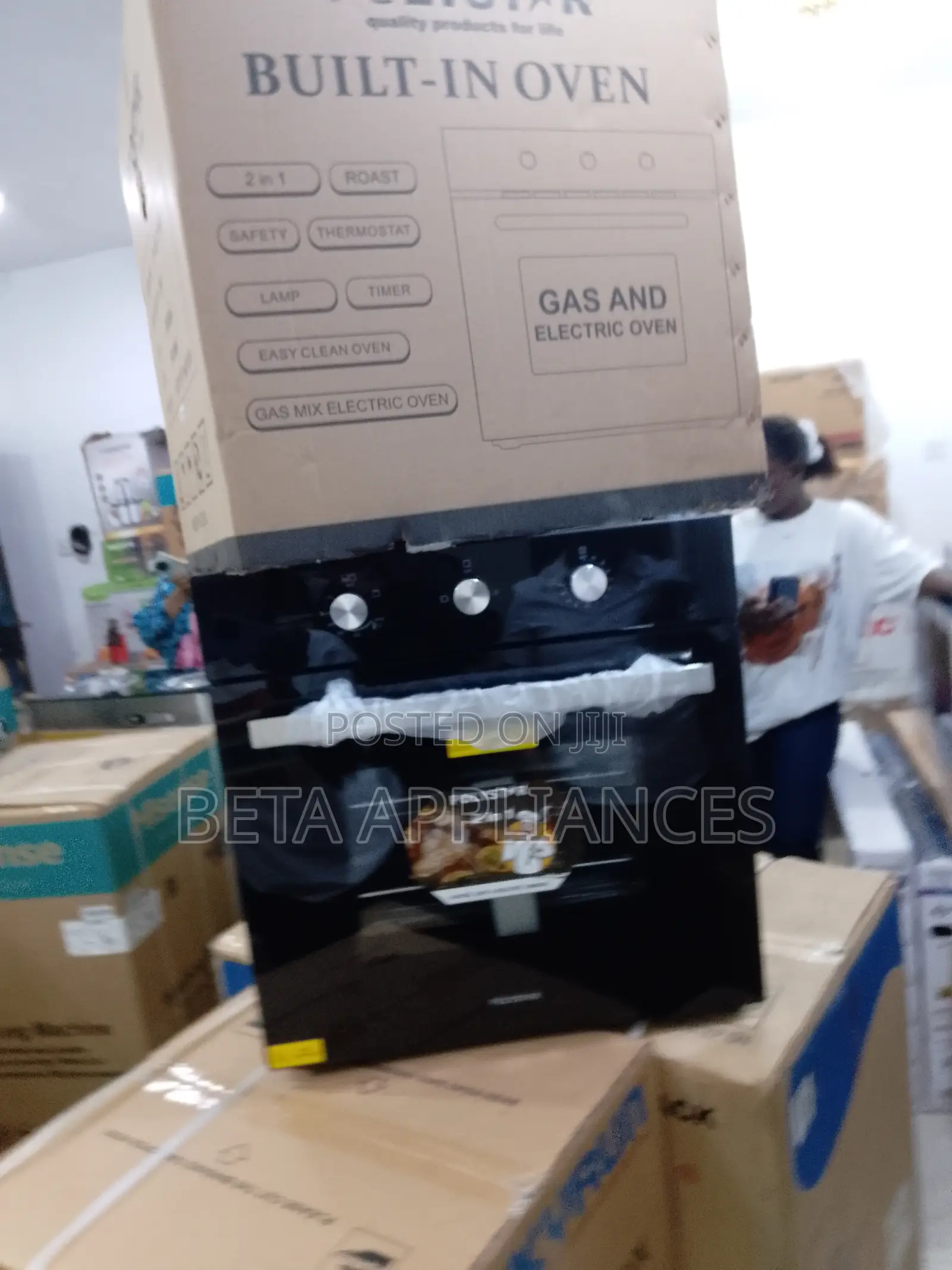 Premium Polystar Built-in 2-in-1 Electric Oven