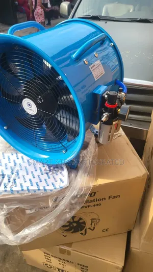 Tempo Axial-Flow Ventilator Fan Designed for Industrial Air Movement.