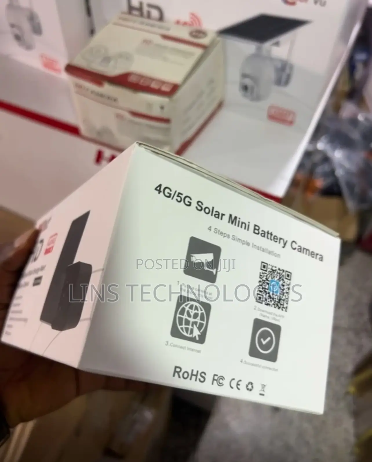 Ubox Solar Indoor Spy Camera