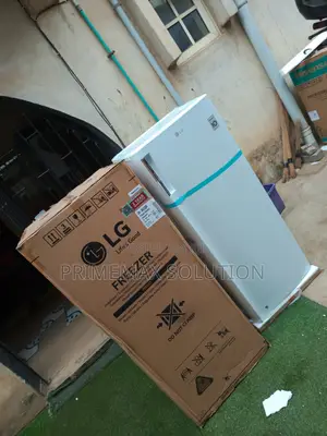 Lg Gn-304sqbr Vertical Freezer - Low Noise Fast Freezing