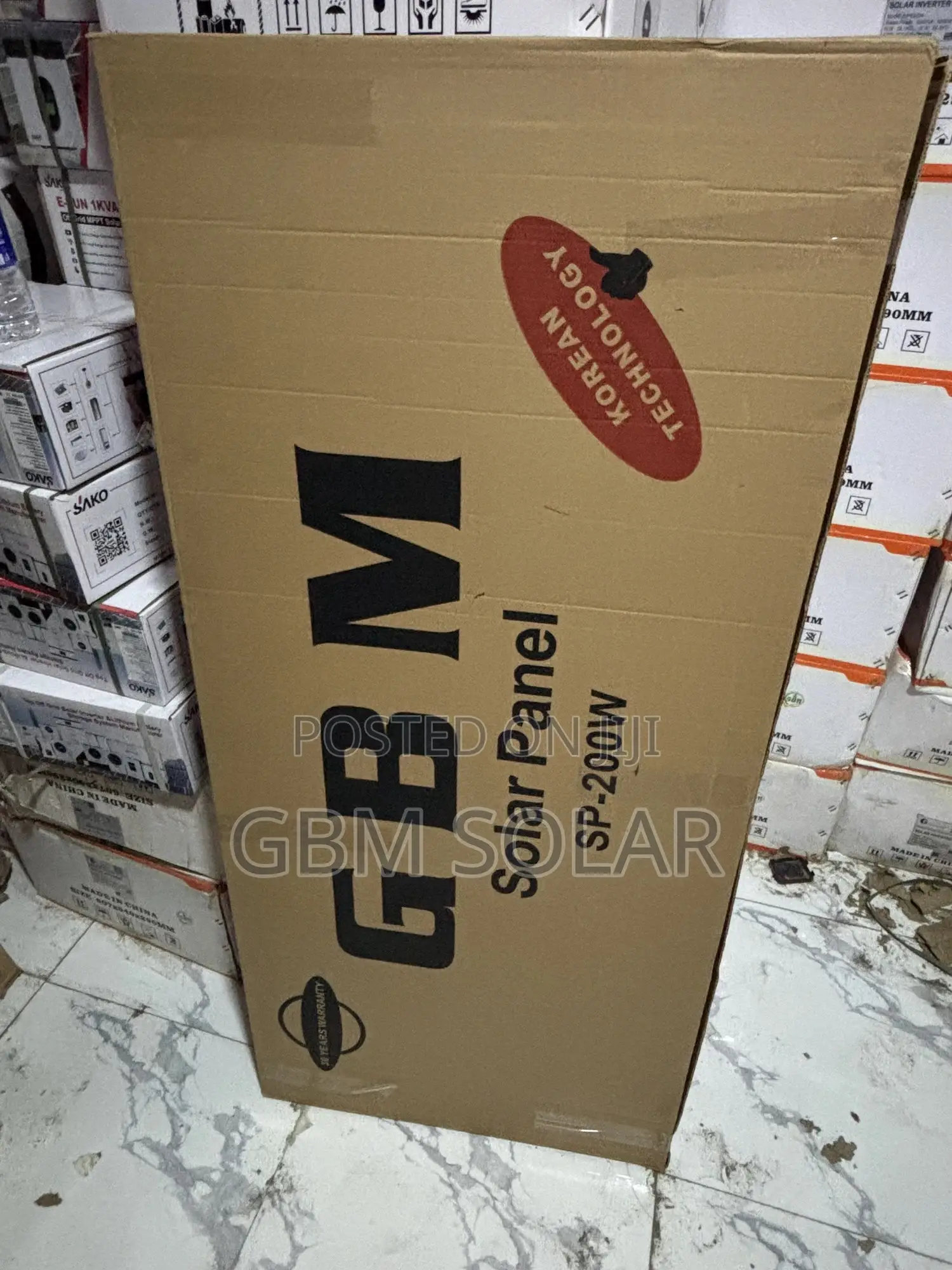 200 W Mono GBM Solar Panel