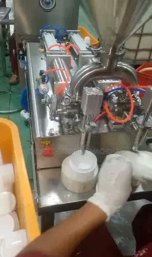 Double Nozzle Liquid Paste Filling Machine