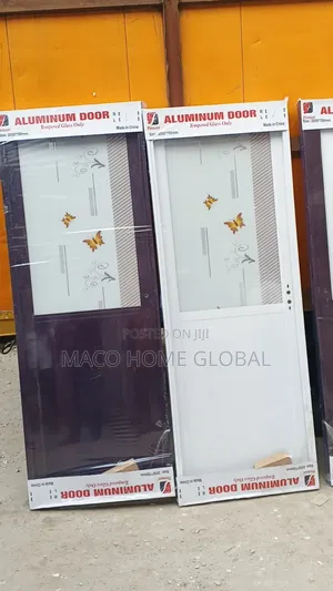 Aluminium Tampered Half Glass