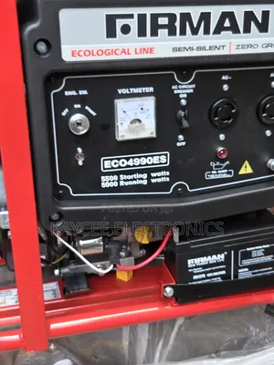Original Firman 5.5kva Generator – Buy With Confidence