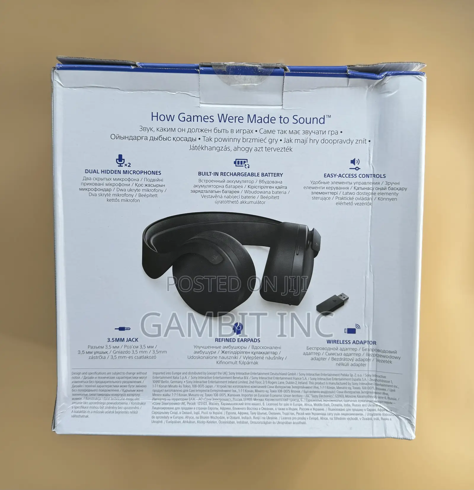 Playstation 5 Pulse 3d Wireless Headset