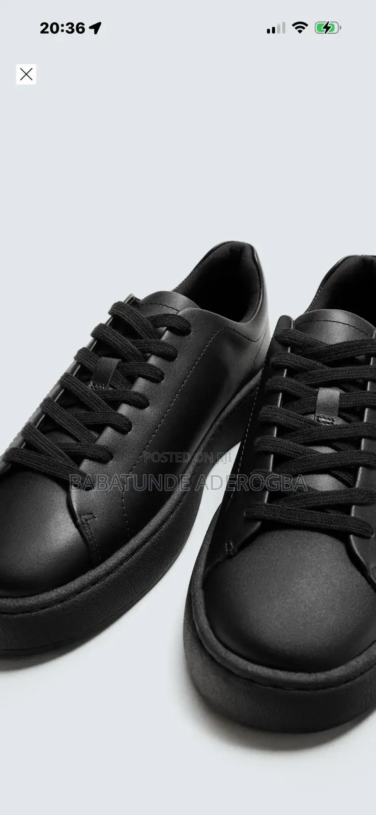 Zara Chunky Black