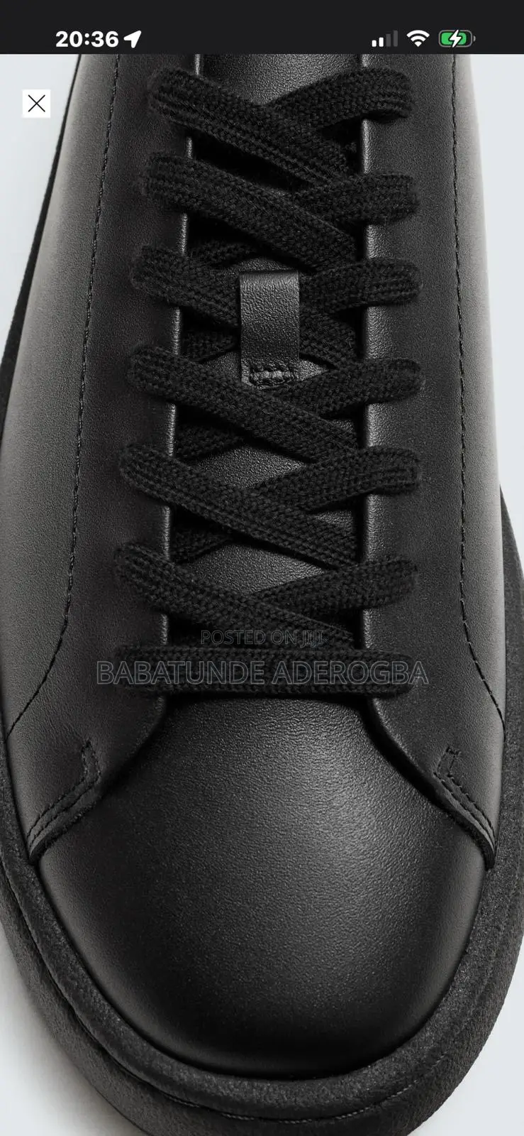 Zara Chunky Black