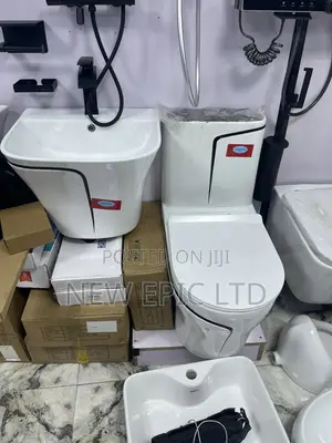 Special Toilet With Hanging Basin