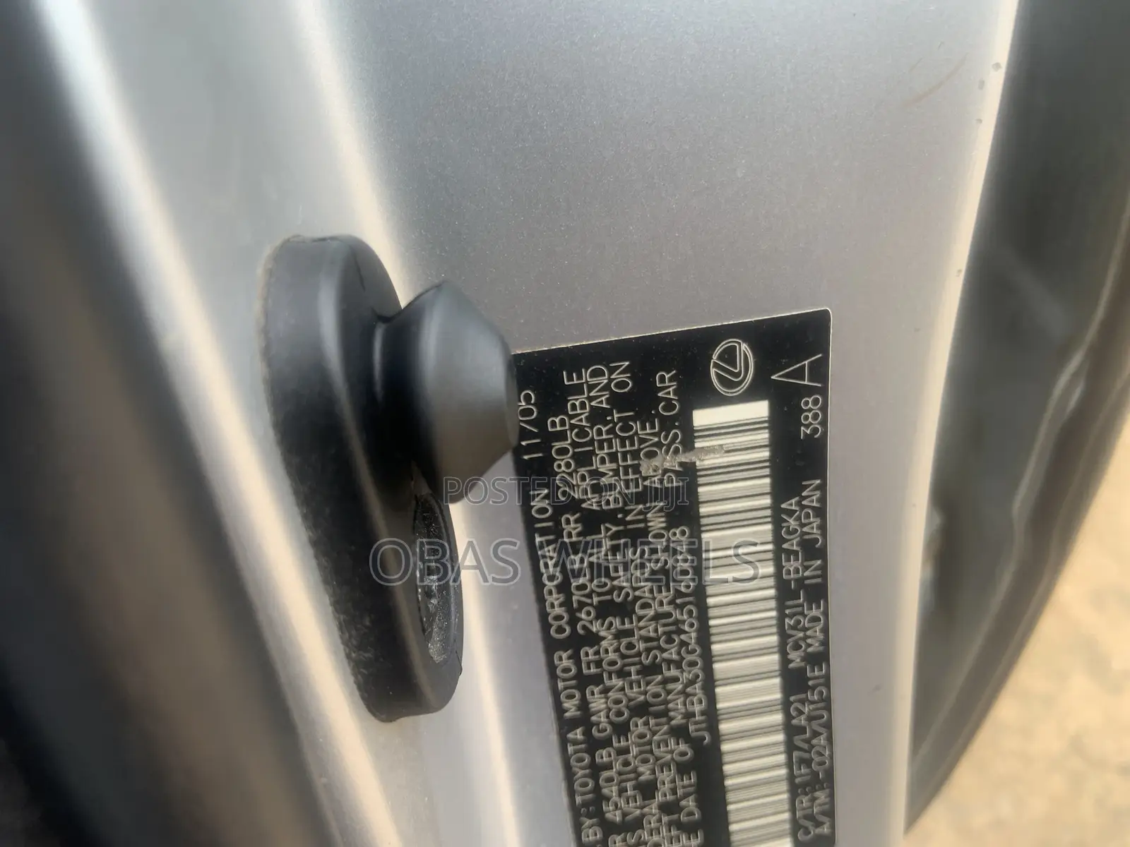 Lexus ES 330 2005 Silver