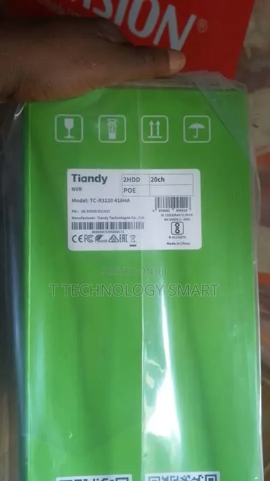 Tiandy Poe NVR 20ch 16poe