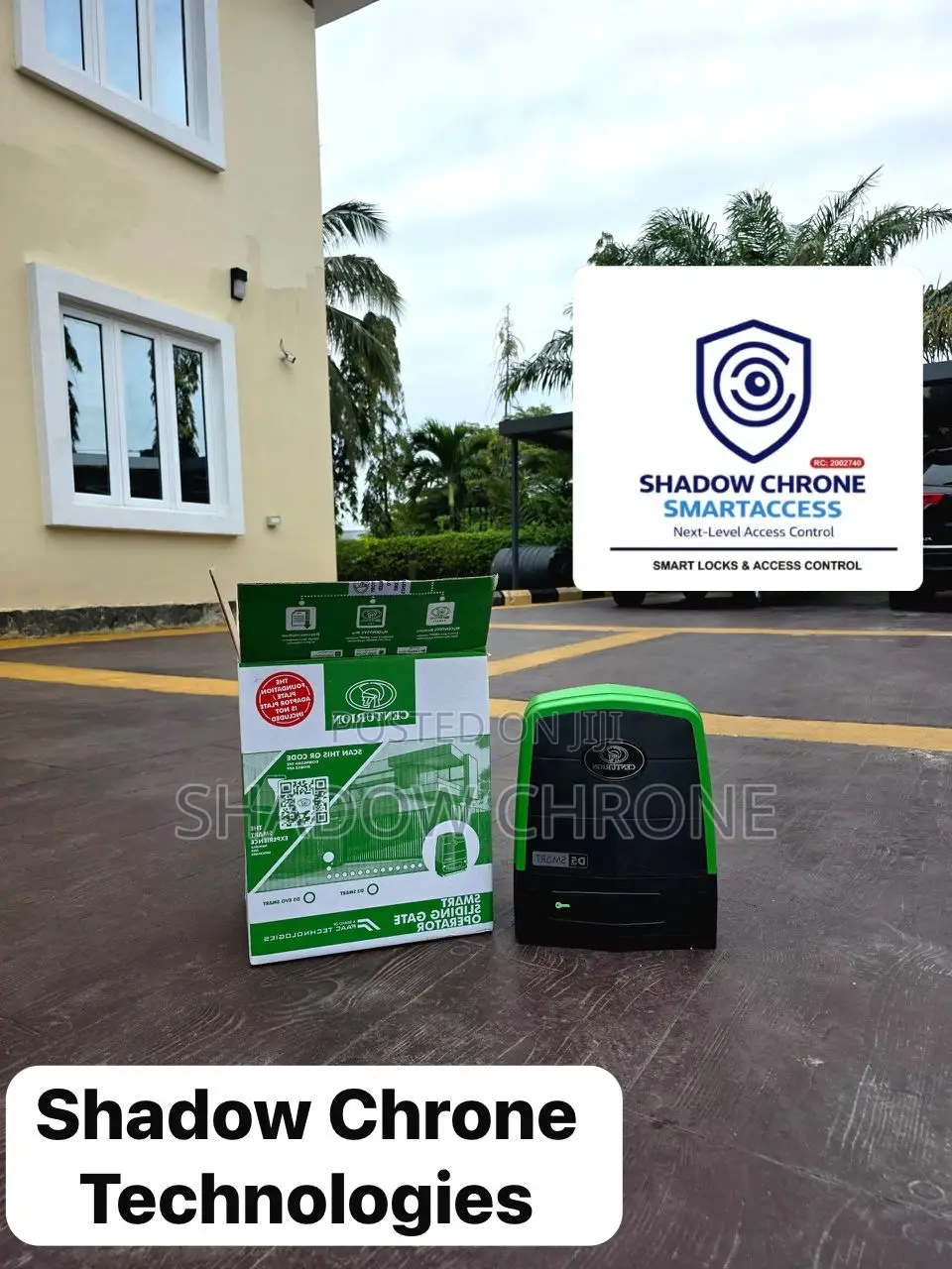Smart Automatic Gate Motor With Remote Control Access
