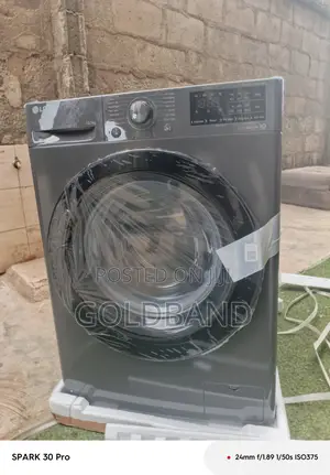 Lg 10.5kg Front Load Washing Machine – Wash Spin