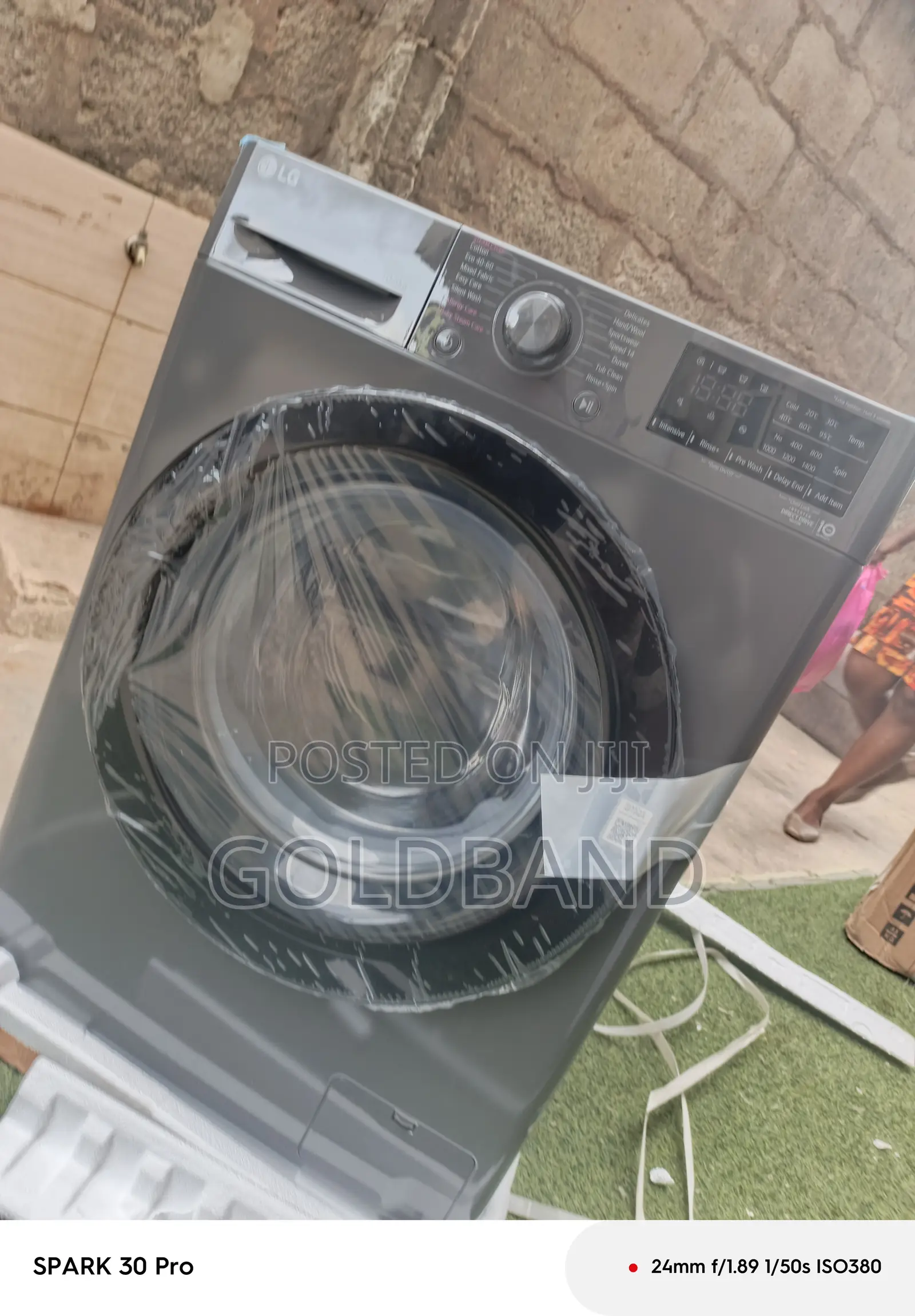 Lg 10.5kg Front Loader Washer With Spin Function