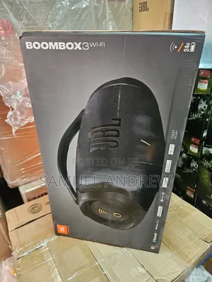 Brand New JBL Boombox3 Wi-Fi. Black 