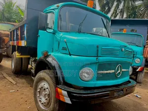 Blue Mercedes 1513 Truck