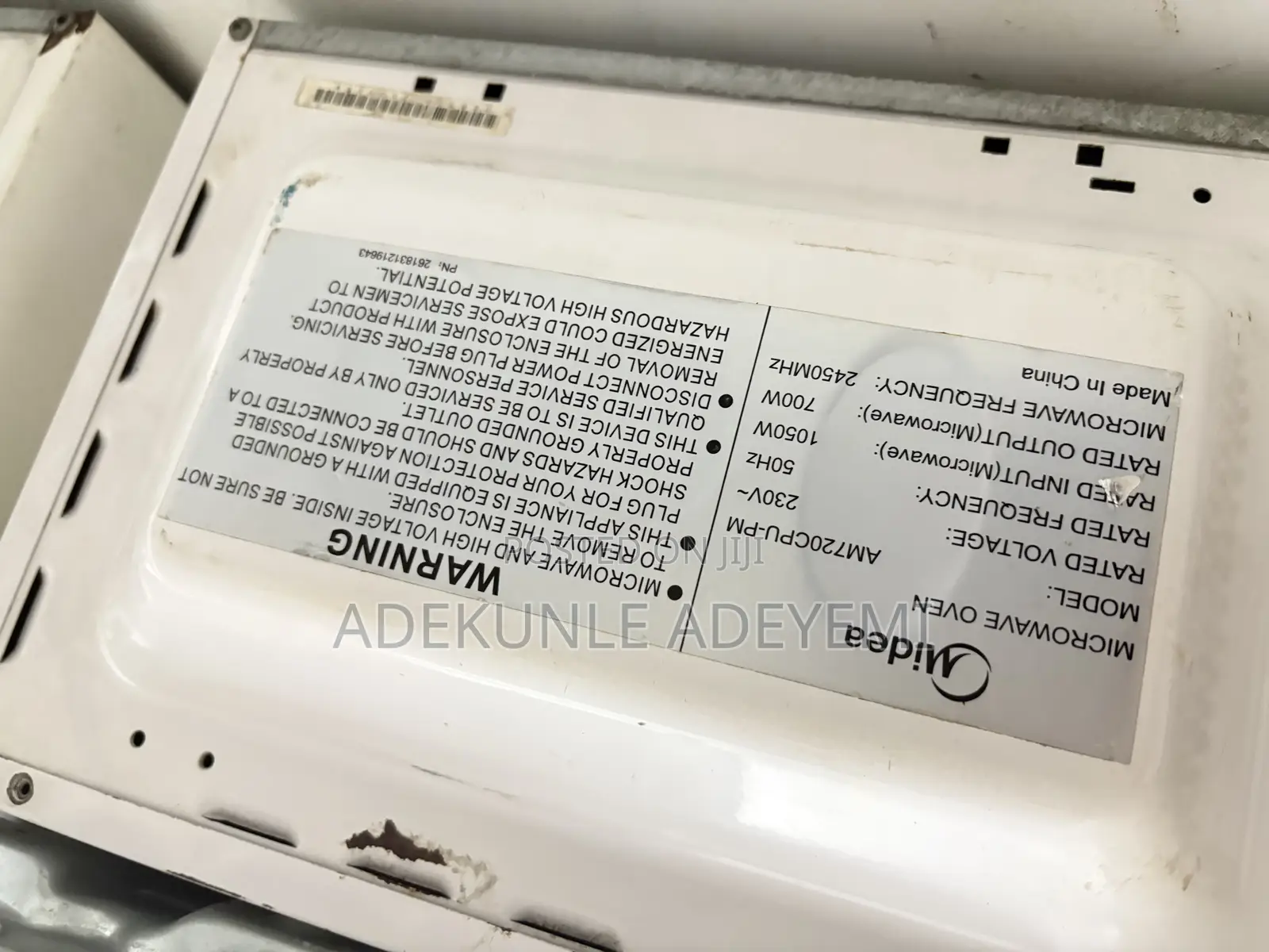Microwave Oven