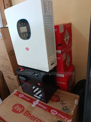 Itel I.5kw Inverter + 1.280kwh Life Po Lithium Battery