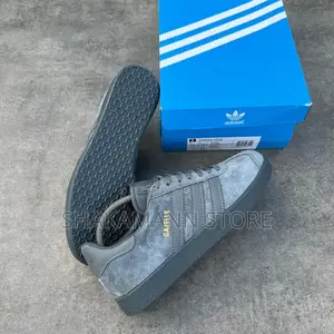 Original Quality Adidas Gazelle Cool Grey Luxury Sneakers