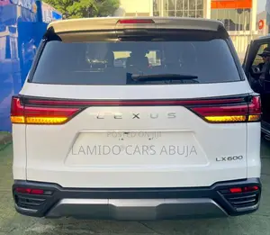 Lexus LX 600 2024 White