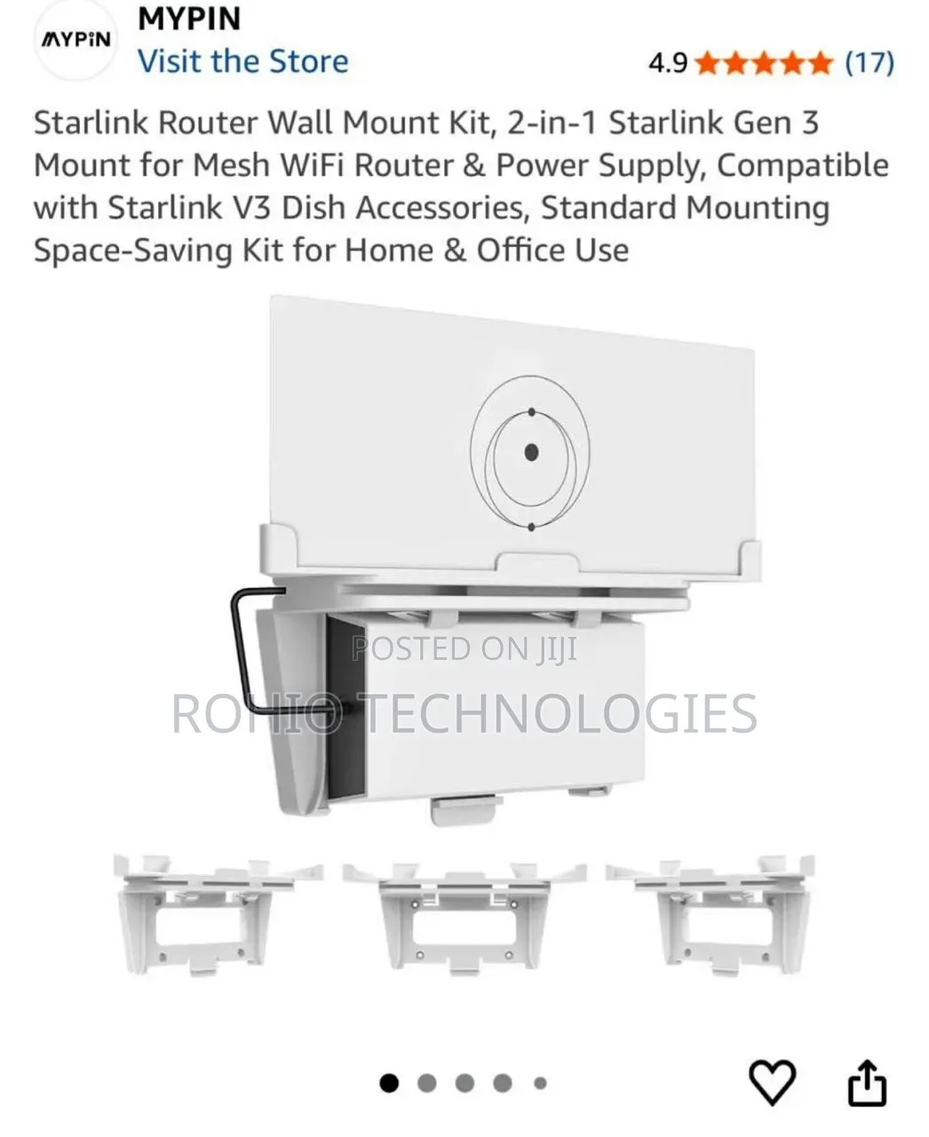 Gen 3 Mesh Router Wall Mount