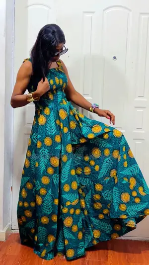 Smocked Long Gown - Style 899