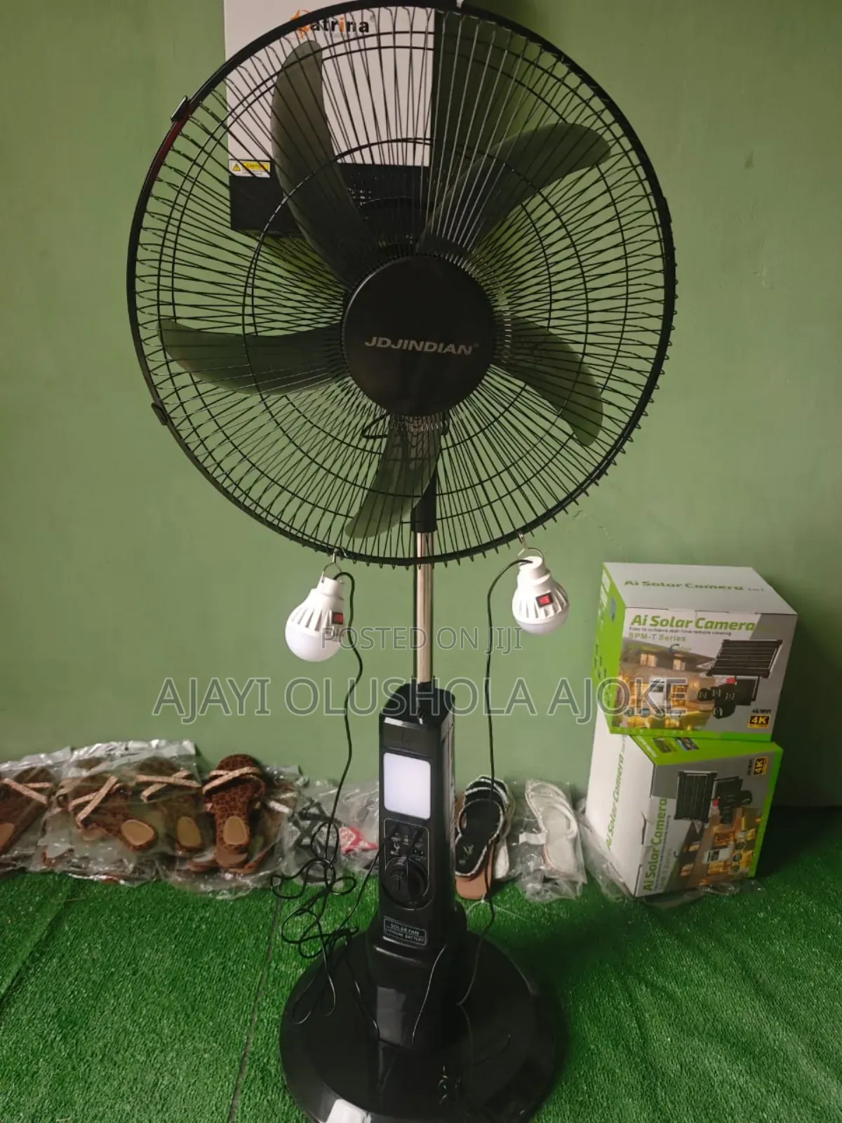 18 Inches Solar Standing Fan