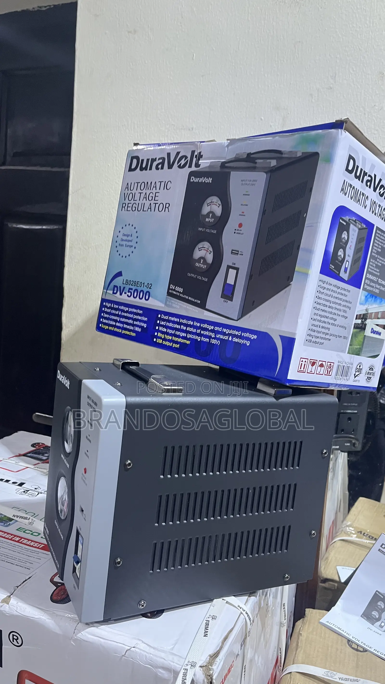Duravolt Automatic Voltageregulator Dv5000[Lb028e01-0]Electricaldevice
