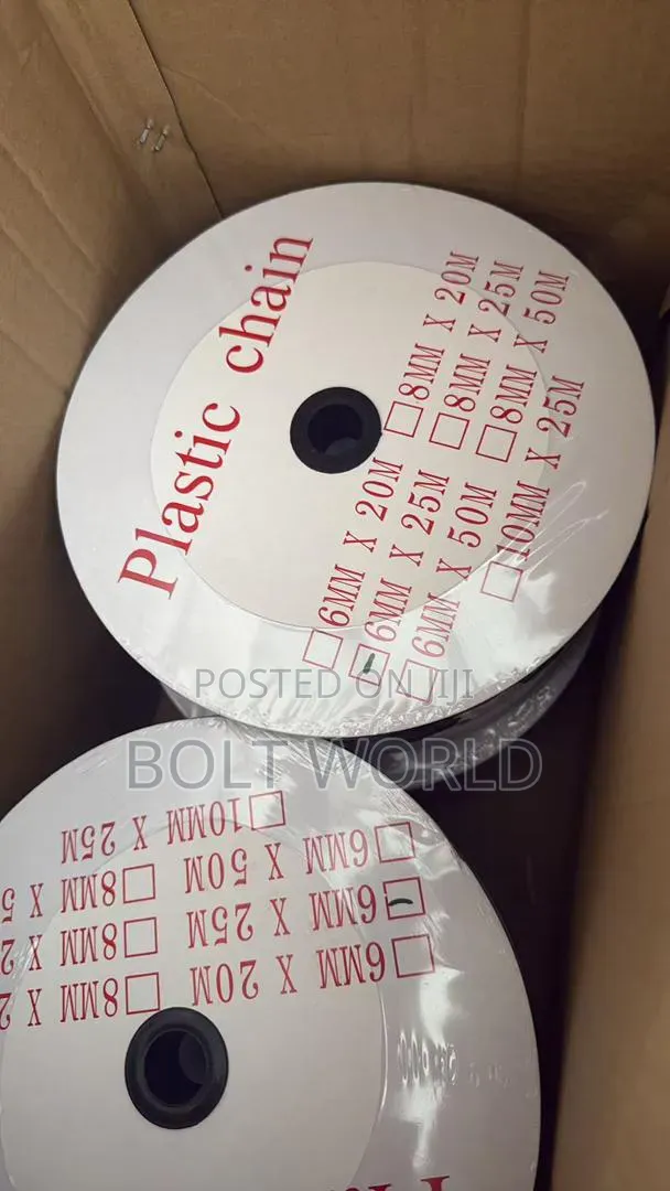 6mm*25meters Plastic Chain