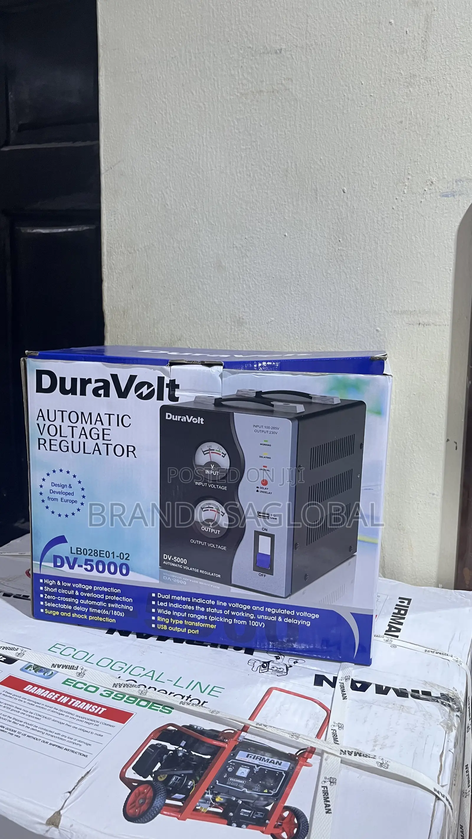 Duravolt Automatic Voltage Regulator Dv5000[Lb028e01-0]Correction Unit