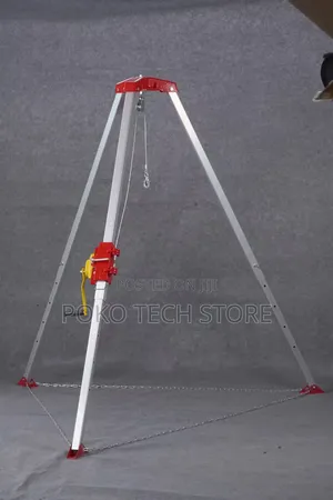 Confined Space Rescue Tripod With Winch.