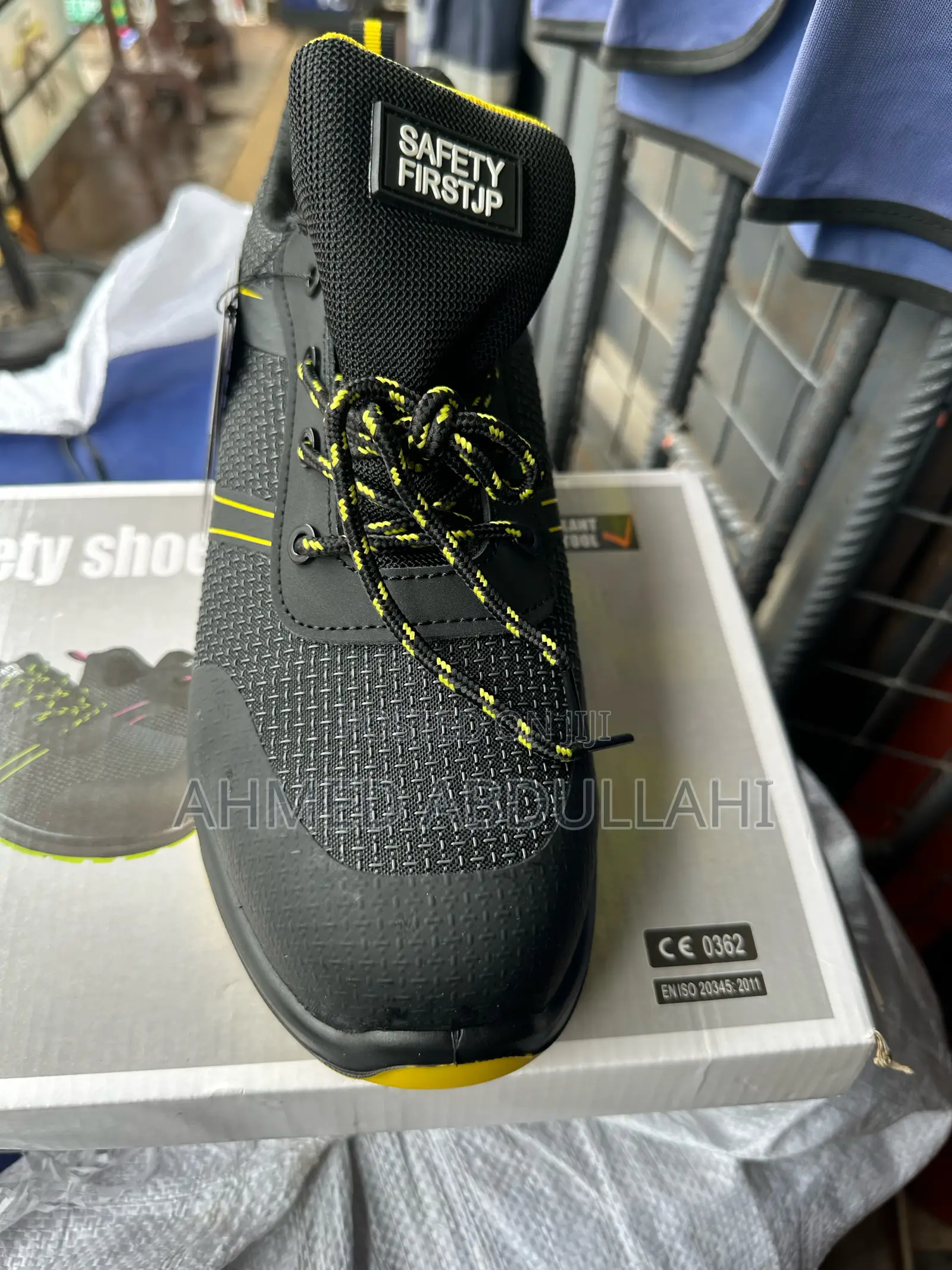 Safety First Canvas Boot