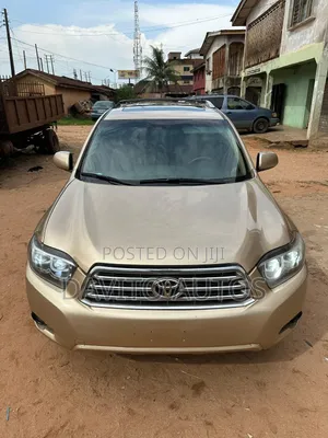 Toyota Highlander Limited 2009 Gold
