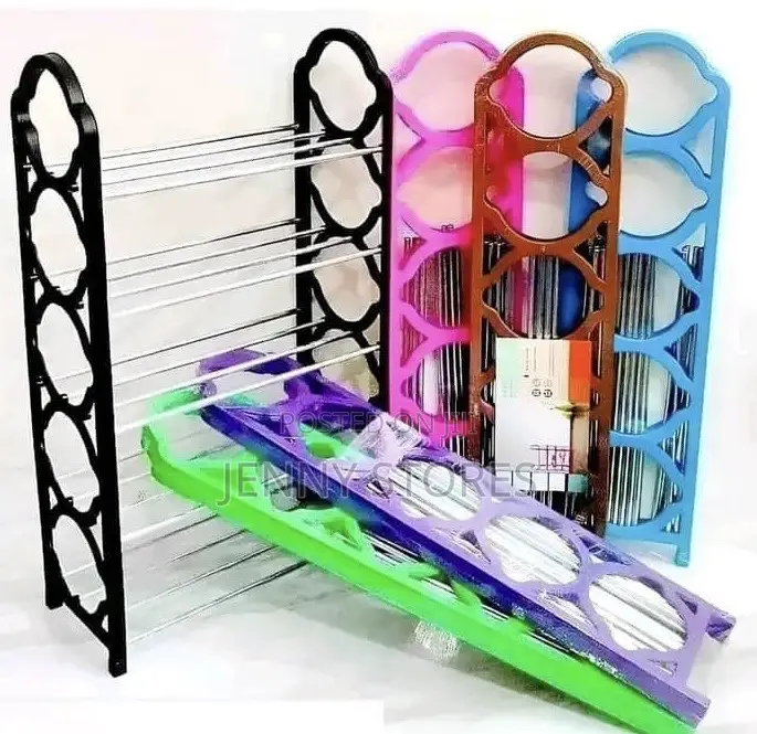 5 Layer Plastic Shoe Rack