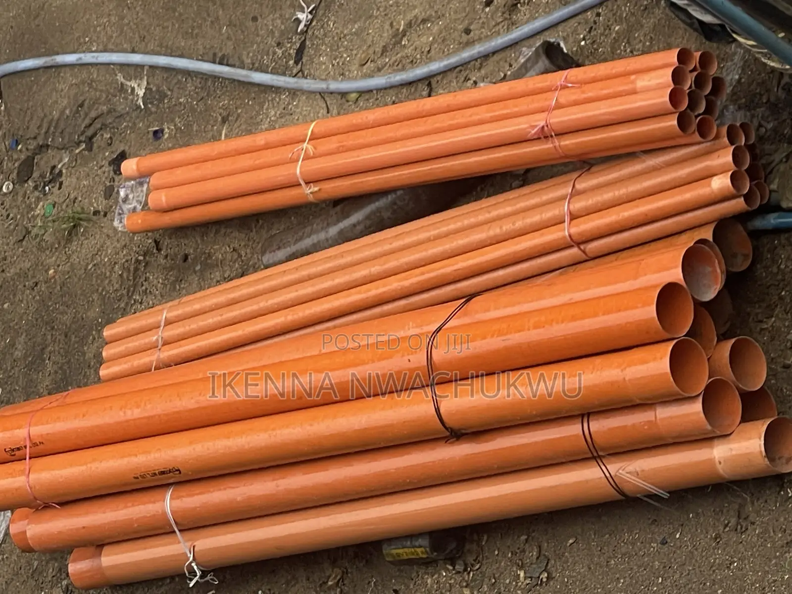 Orange PVC Pipe
