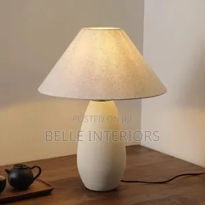 Gapanese Style Ceramic Table Lamp Remote Control Desk Lamp For