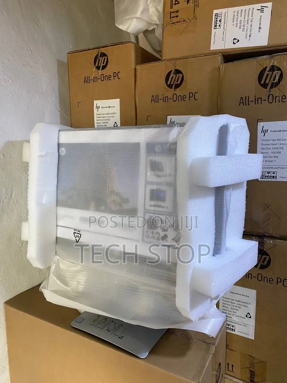 New Desktop Computer HP ProOne 600 G3 8GB Intel Core i5 SSD 512GB