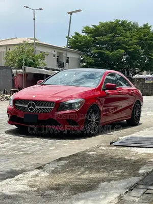 Mercedes-Benz CLA-Class CLA 250 4MATIC Sedan 2015 Red