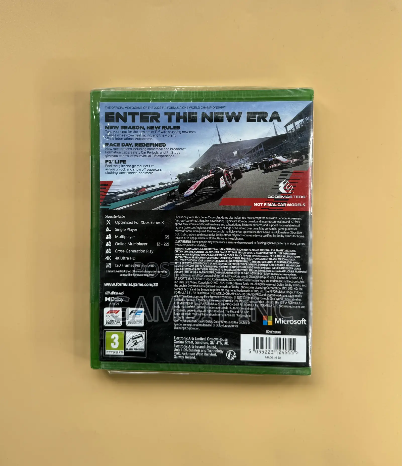 Xbox Formula 1 22