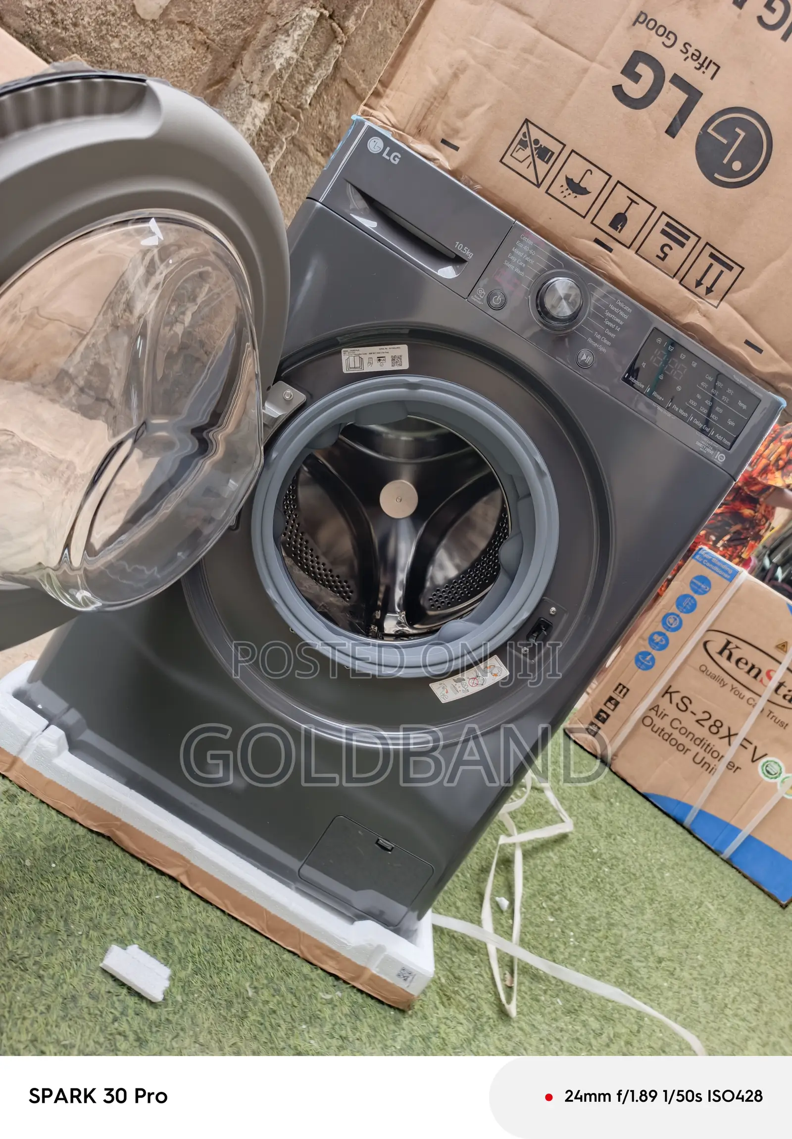 Lg 10.5kg Front Loader With Advanced Cleaning
