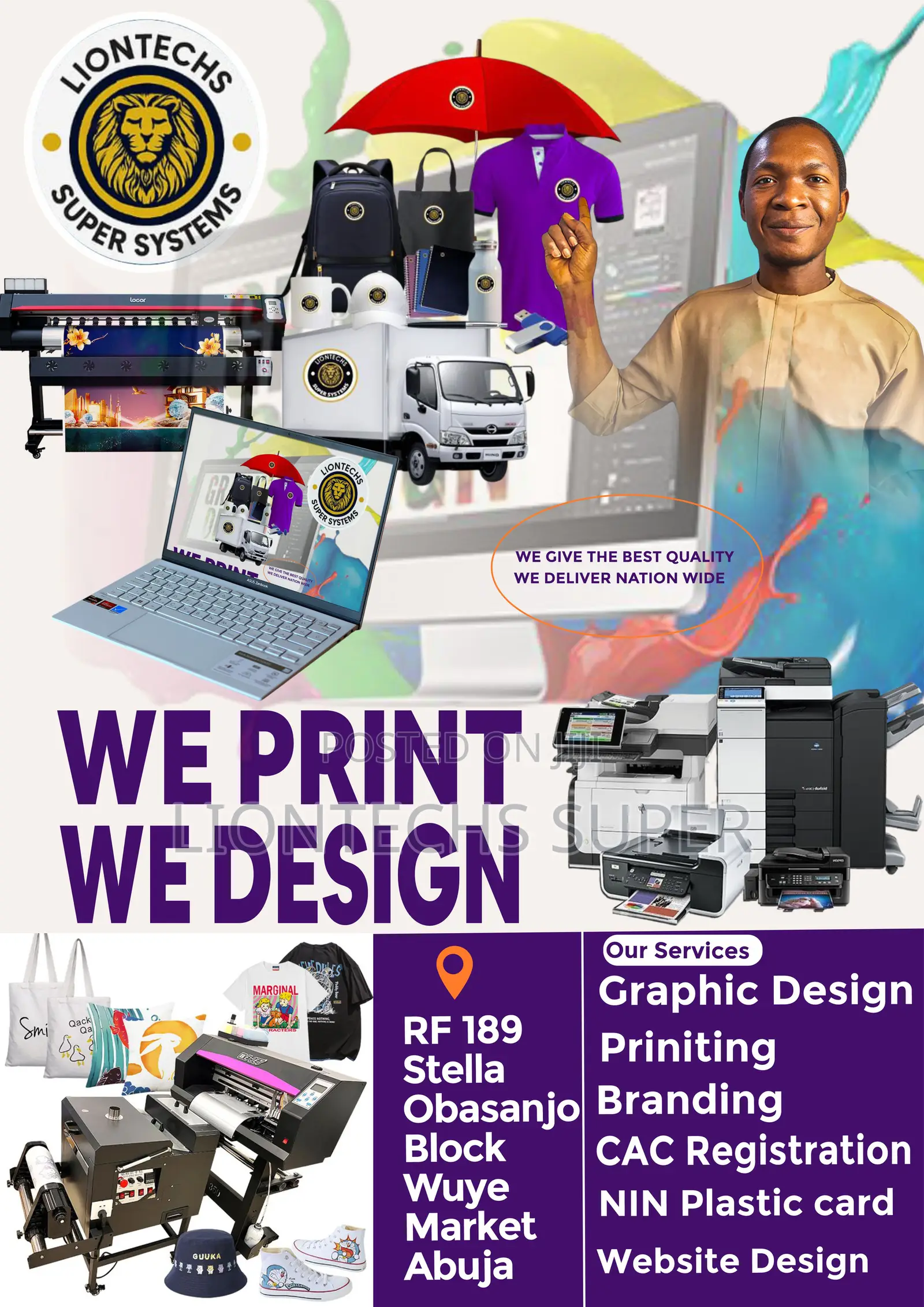 Graphic Design Printing Abuja